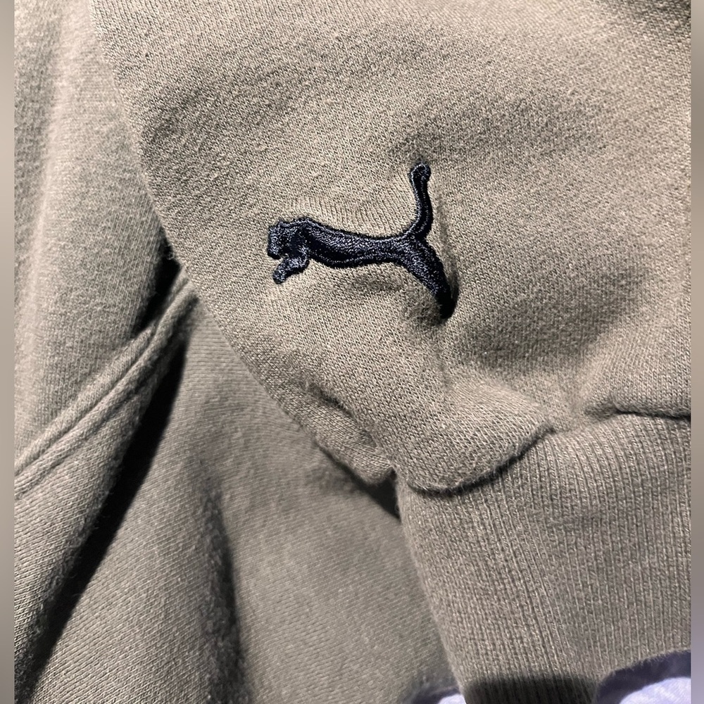 Green PUMA hooded sweater - Picture 5 of 5